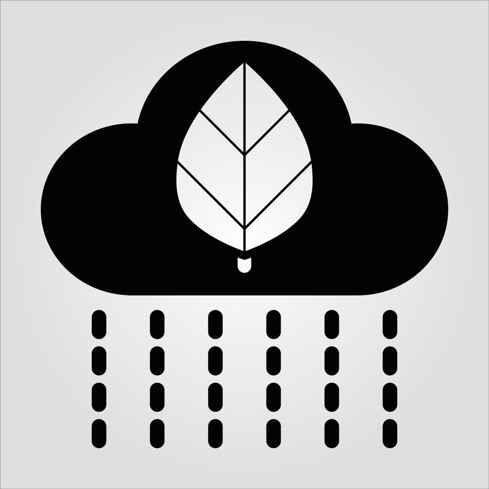 Isolated Rain EPS 10 Free Vector Graphic