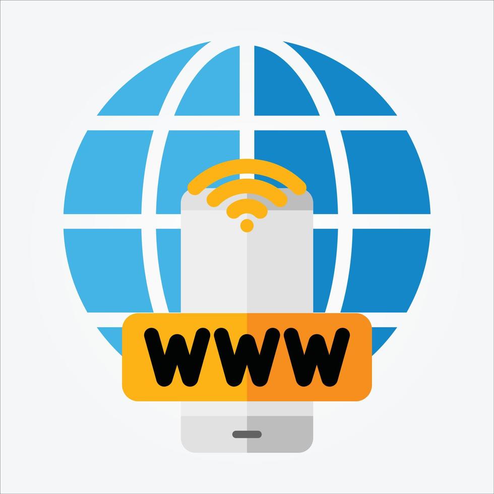 Isolated Internet of Things Icons EPS 10 Free Vector Graphic