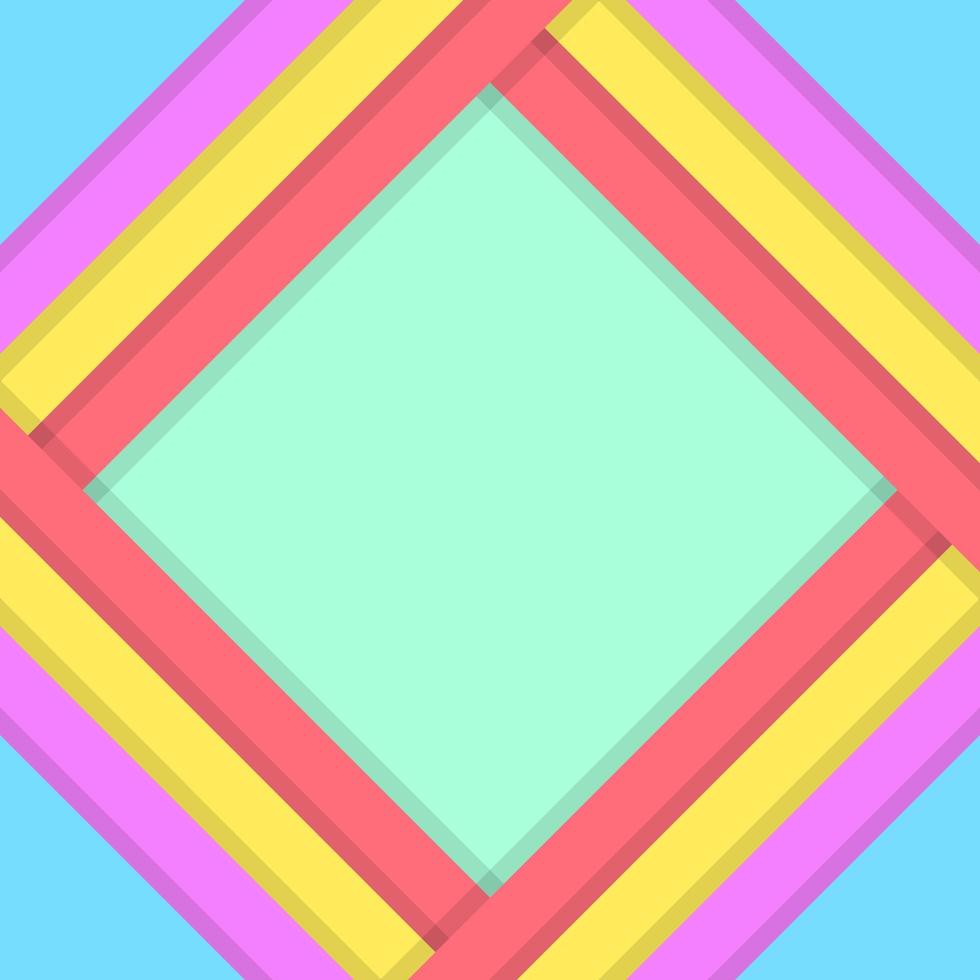 abstract background with overlap layers and frame. pastel, colorful, paper cut and modern style. suitable for flyer, brochure, cover, landing page and copy space vector