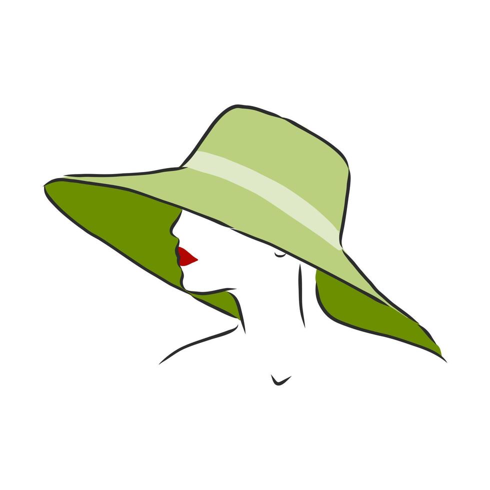 hat vector sketch