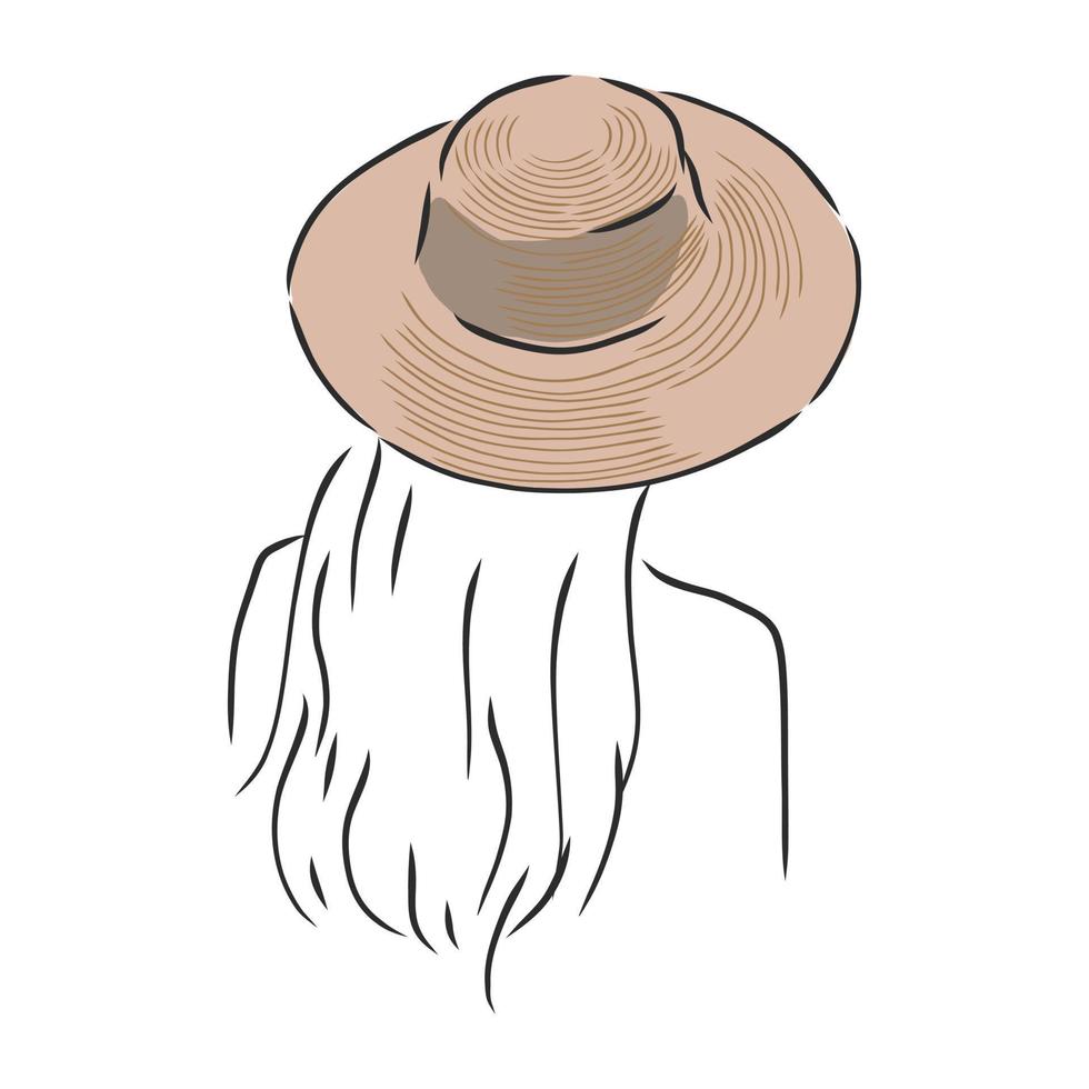 hat vector sketch