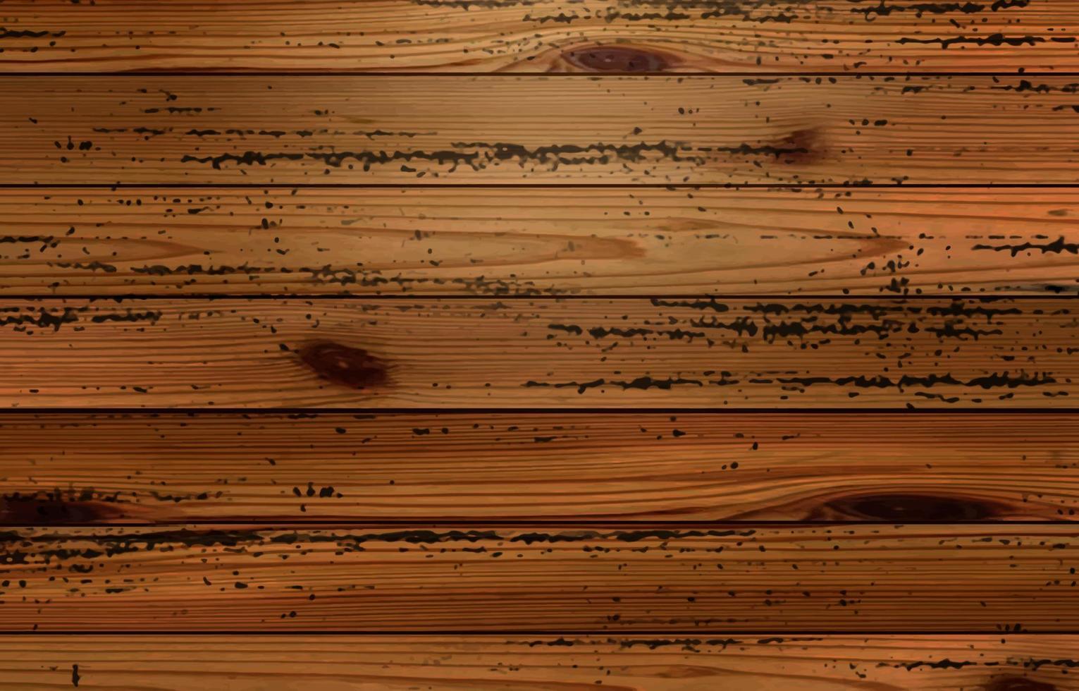 Brown Wooden Rustic Background vector