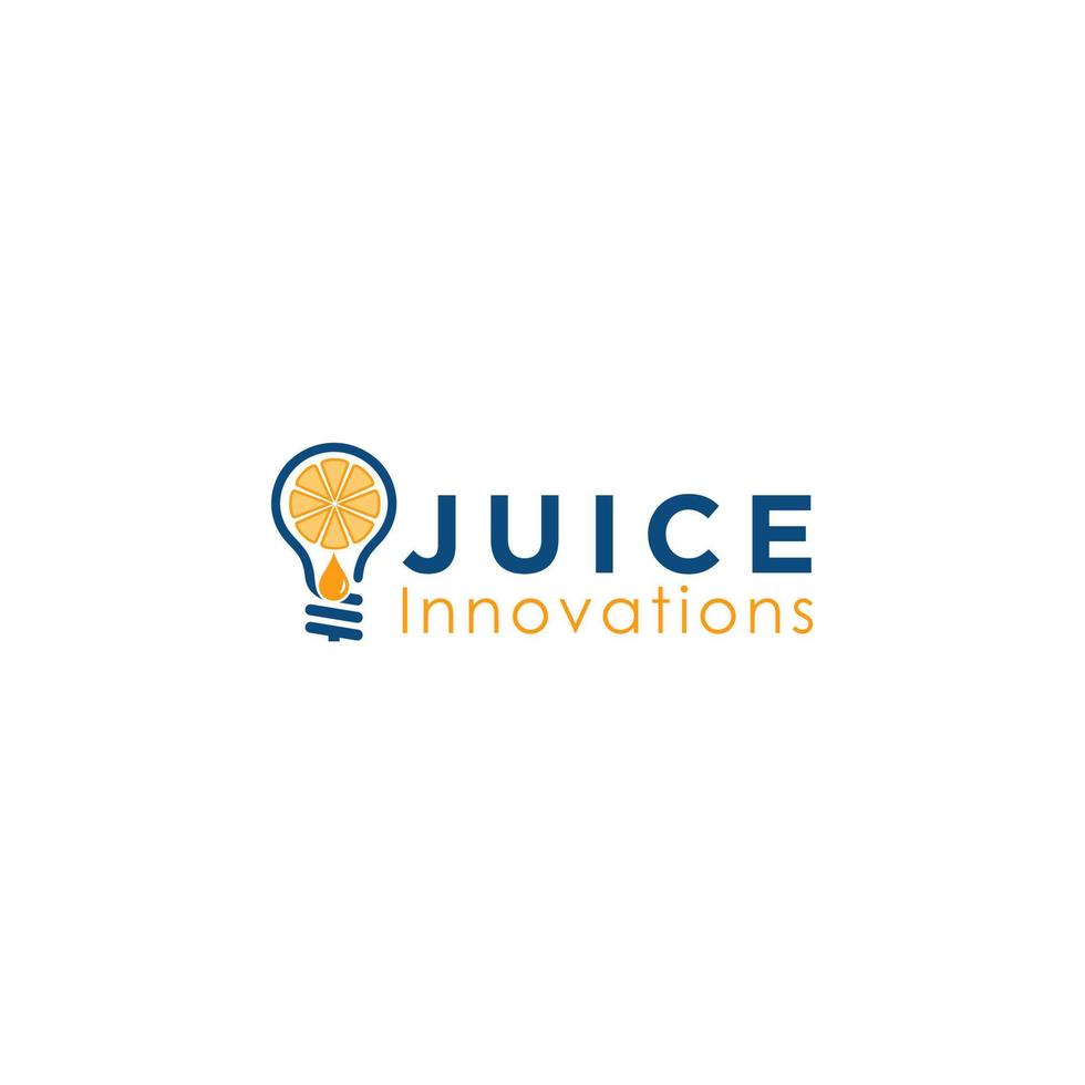 Juice Smart Innovations Logo design vector