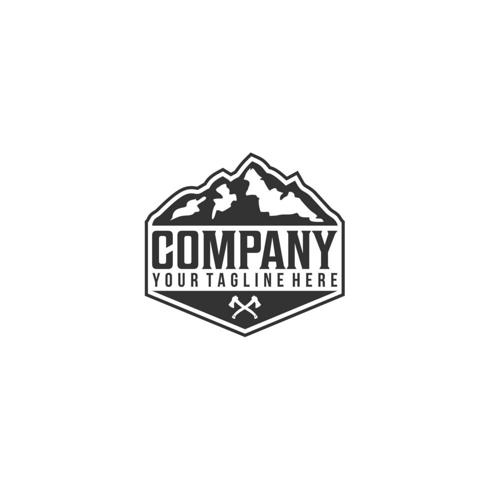 Mountain and Adventure Logo Sign Design vector