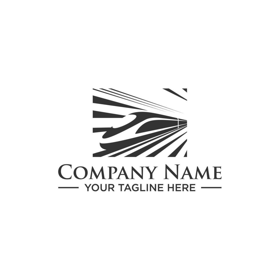 Train  Logo Sign Design vector