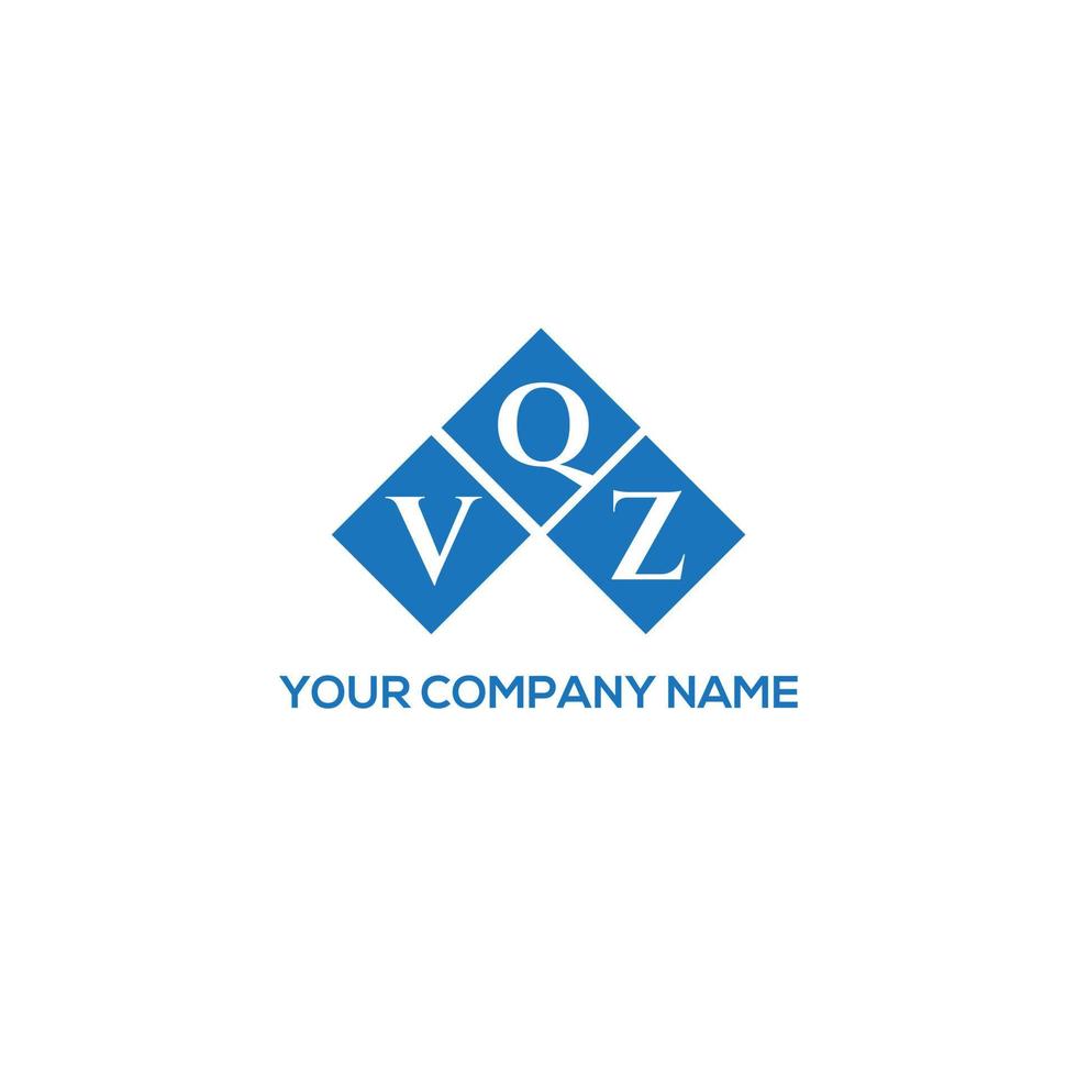 concepto de logotipo de letra de iniciales creativas vqz. vqz letter design.vqz letter logo design sobre fondo blanco. concepto de logotipo de letra de iniciales creativas vqz. diseño de letras vqz. vector