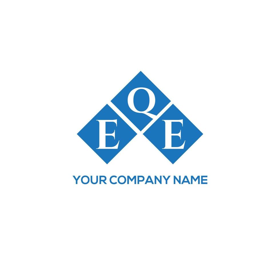 EQE letter design.EQE letter logo design on white background. EQE creative initials letter logo concept. EQE letter design.EQE letter logo design on white background. E vector