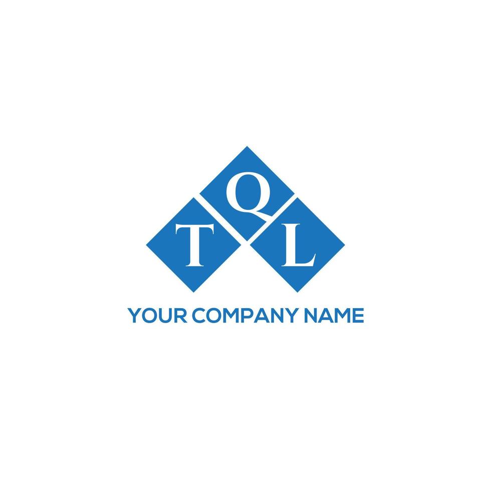 TQL creative initials letter logo concept. TQL letter design.TQL letter logo design on white background. TQL creative initials letter logo concept. TQL letter design. vector