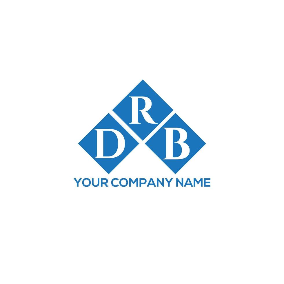 . DRB creative initials letter logo concept. DRB letter design.DRB letter logo design on white background. DRB creative initials letter logo concept. DRB letter design. vector
