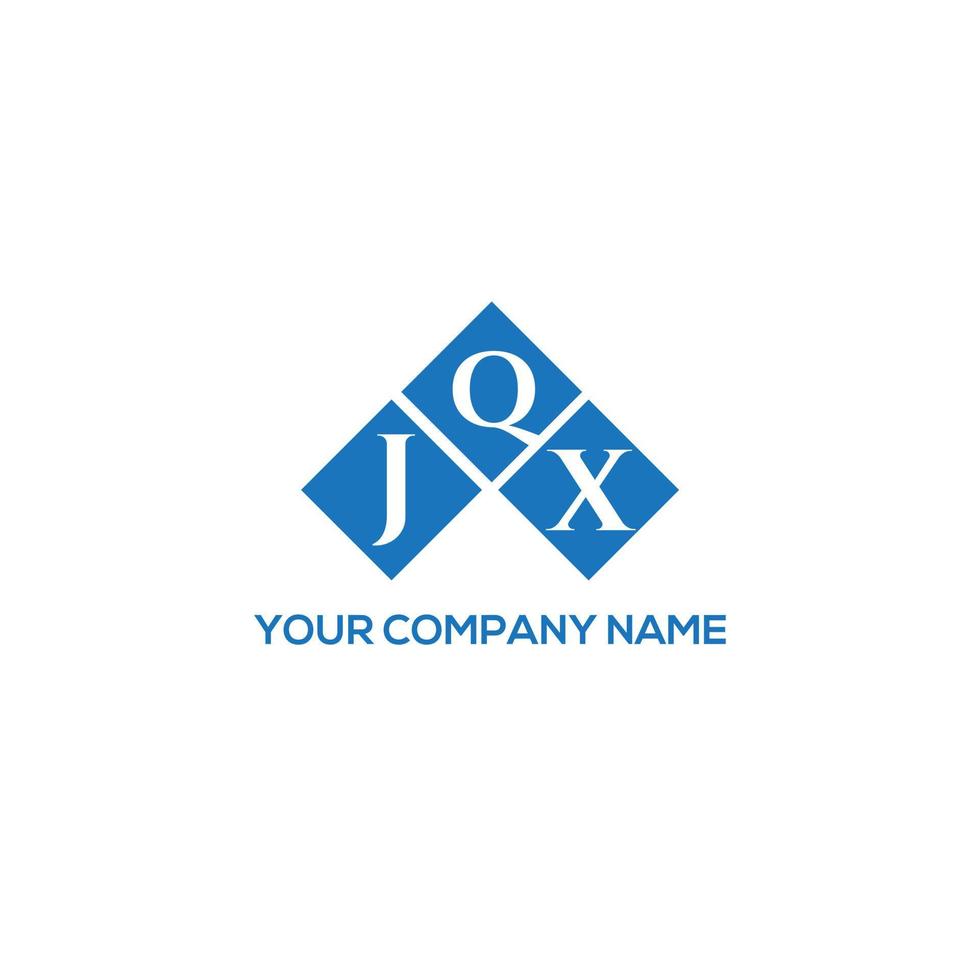 JQX creative initials letter logo concept. JQX letter design.JQX letter logo design on white background. JQX creative initials letter logo concept. JQX letter design. vector