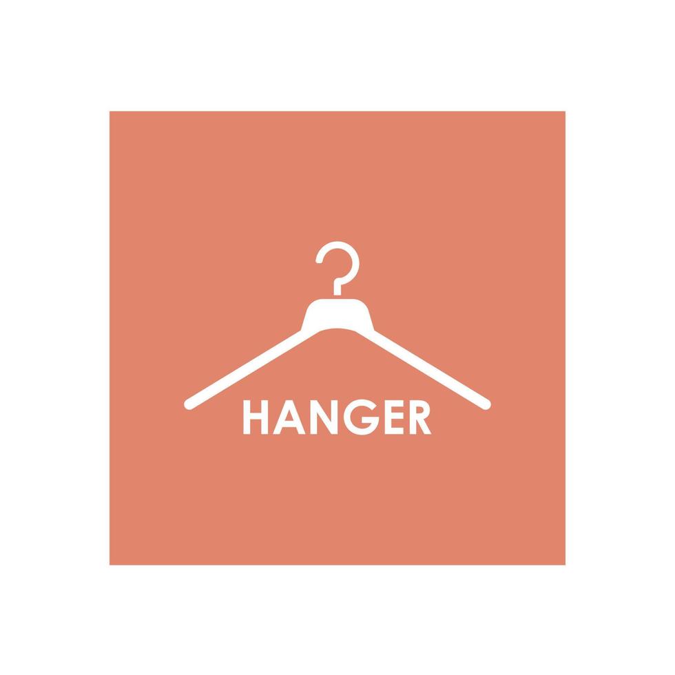 Hanger logo design vector