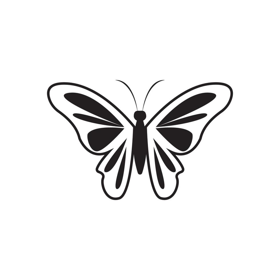 Butterfly Logo design vector