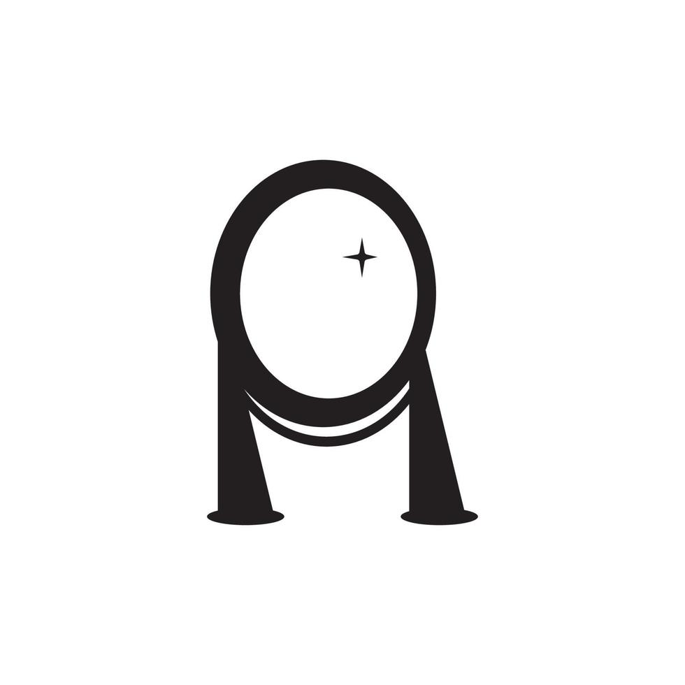 mirror logo design 8658632 Vector Art at Vecteezy