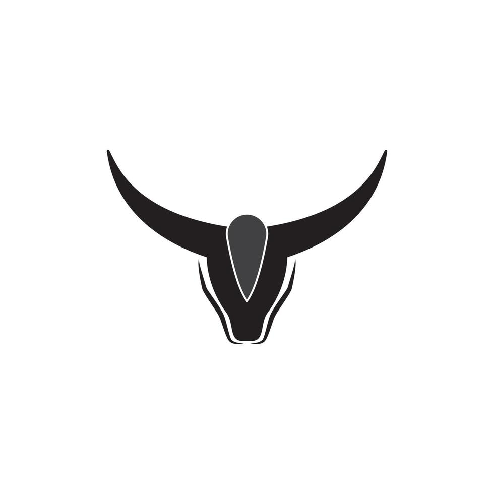 taurus logo design vector