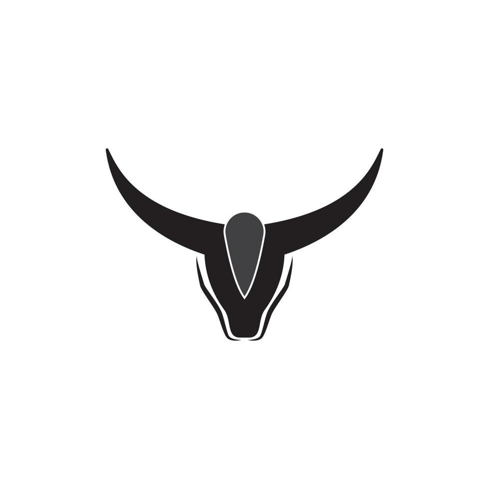taurus logo design vector