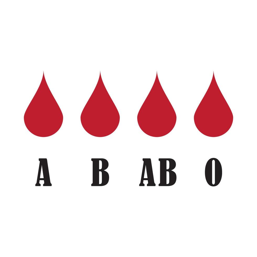 Blood logo vector