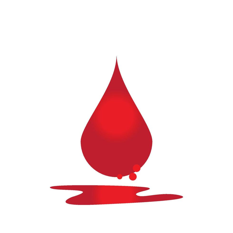 vector de logotipo de sangre