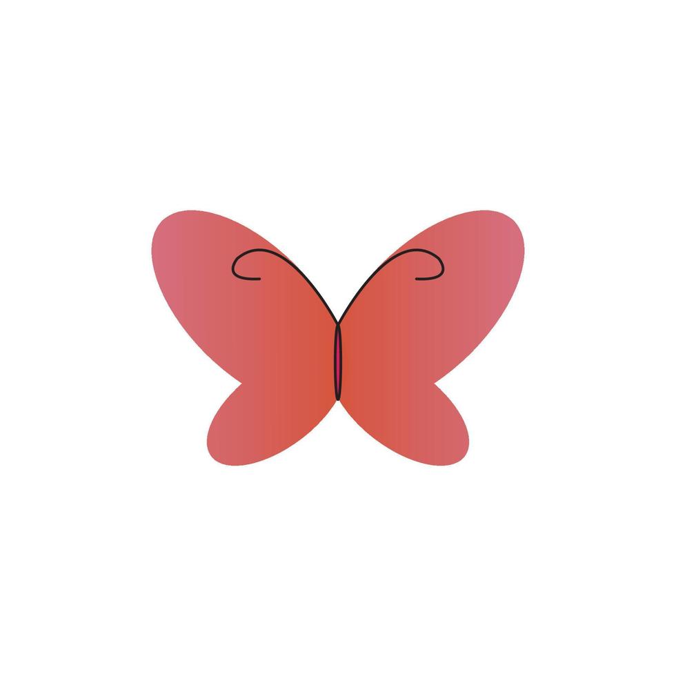 Butterfly Logo design vector