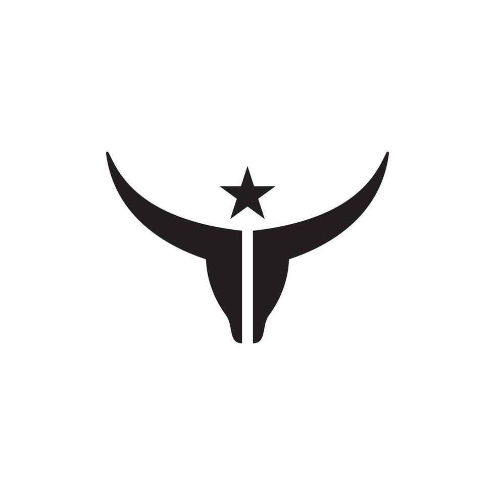 taurus logo design vector