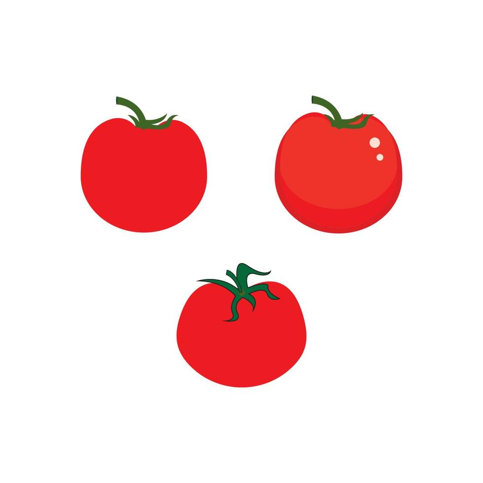 vector de logotipo de tomate