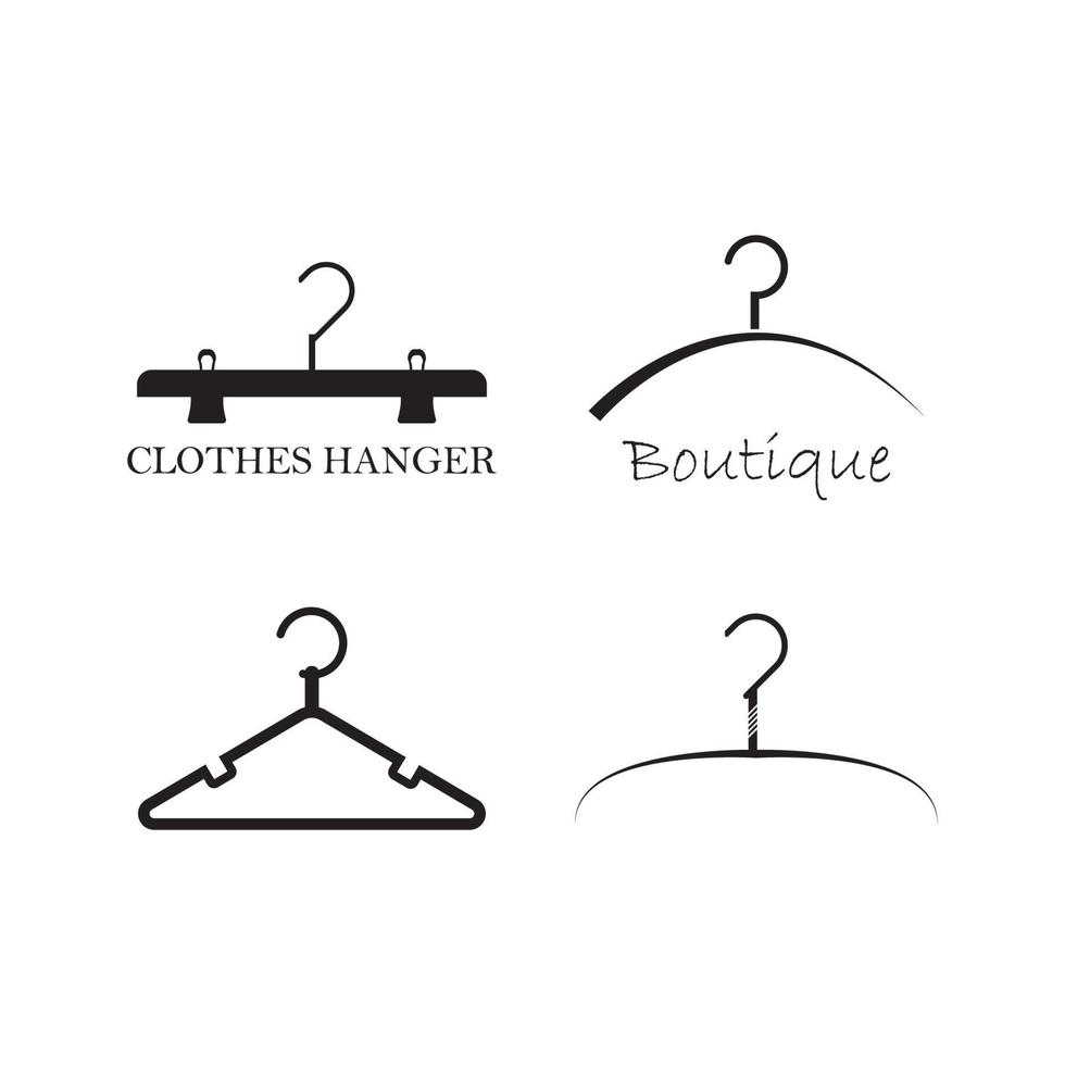 Hanger logo design vector