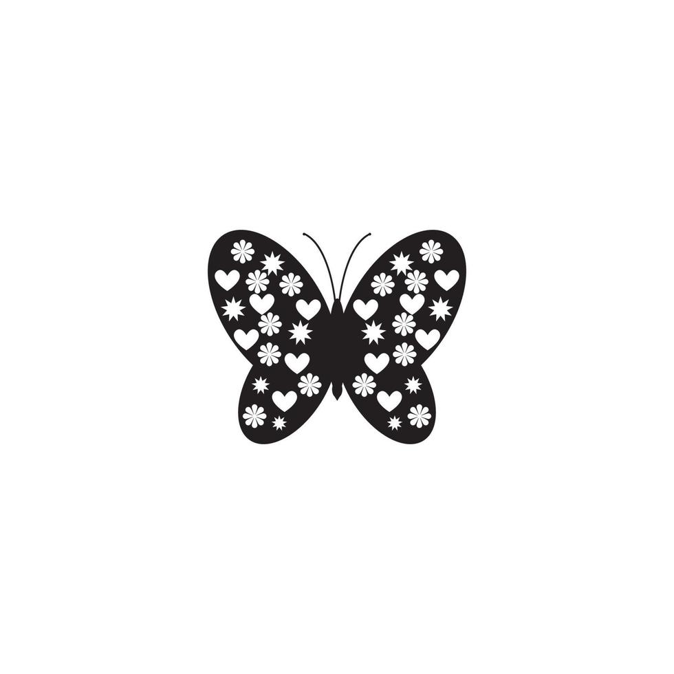 Butterfly Logo design vector