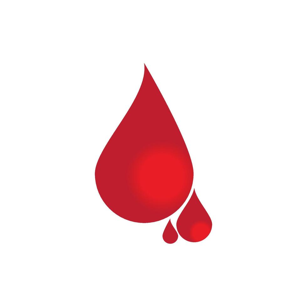 vector de logotipo de sangre