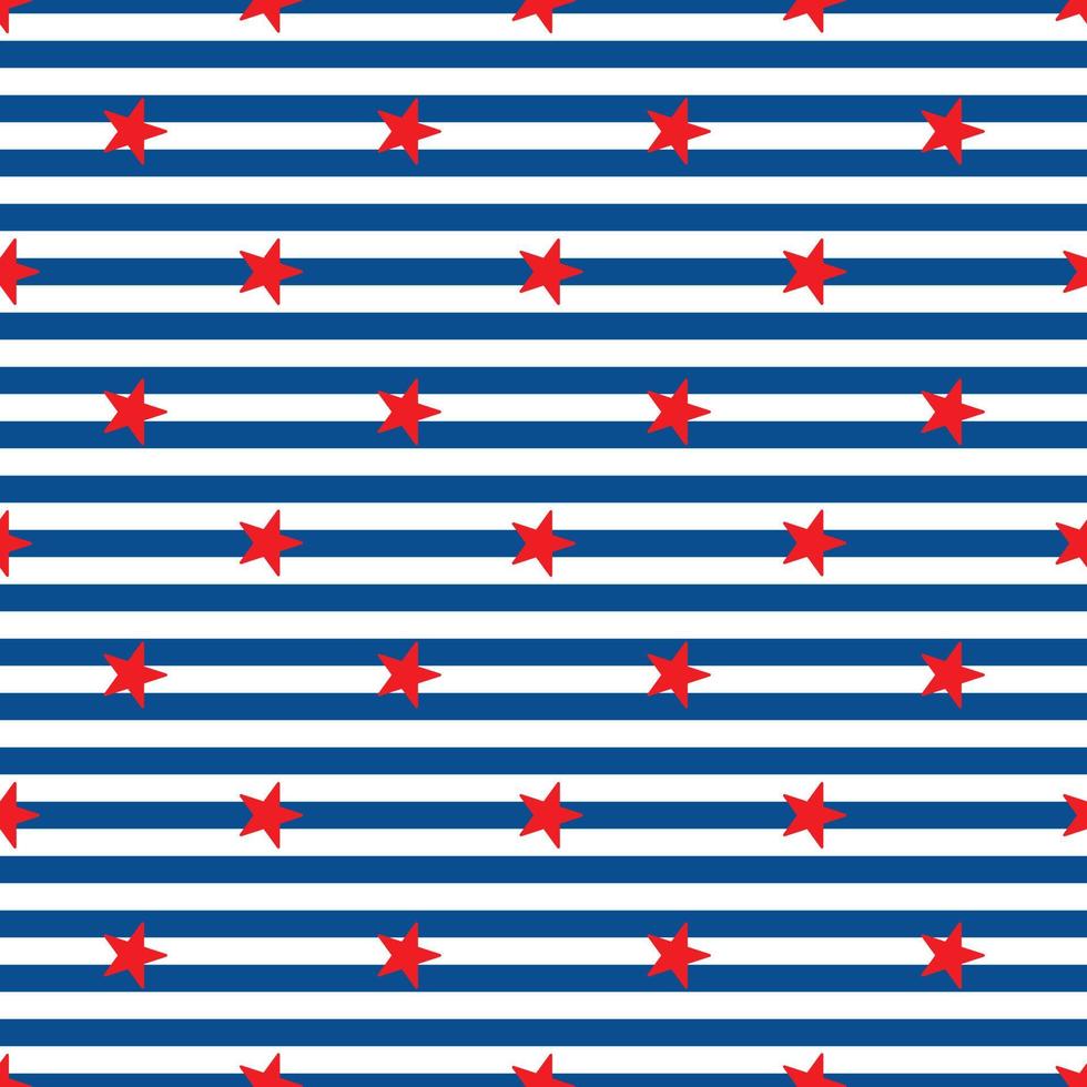 Star dot pattern on striped background. vector