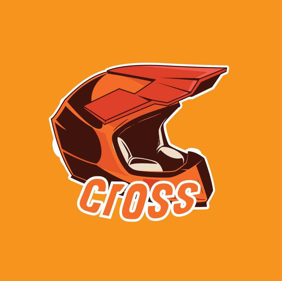 moto cross logo designs illustration vector