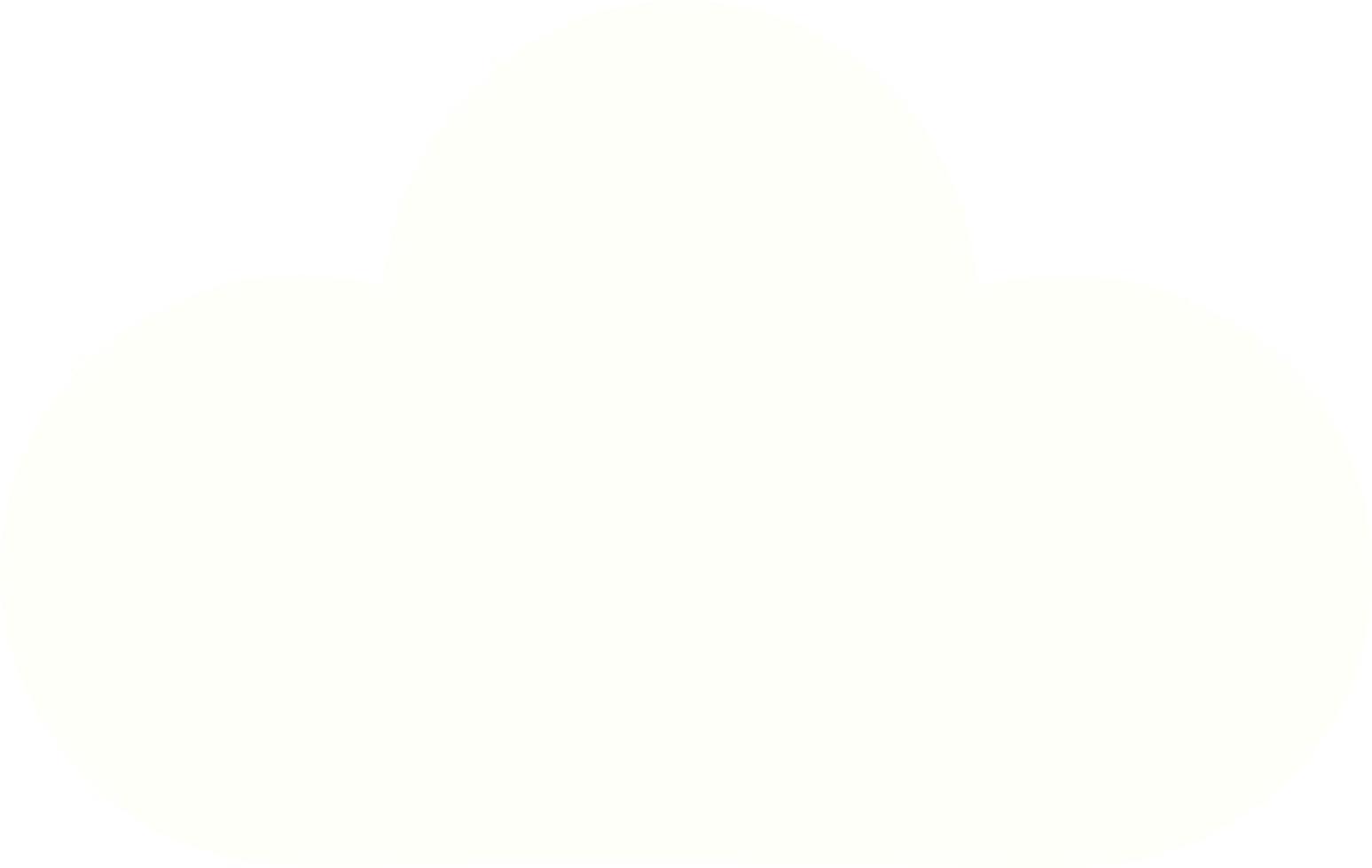 flat color retro cartoon white cloud vector