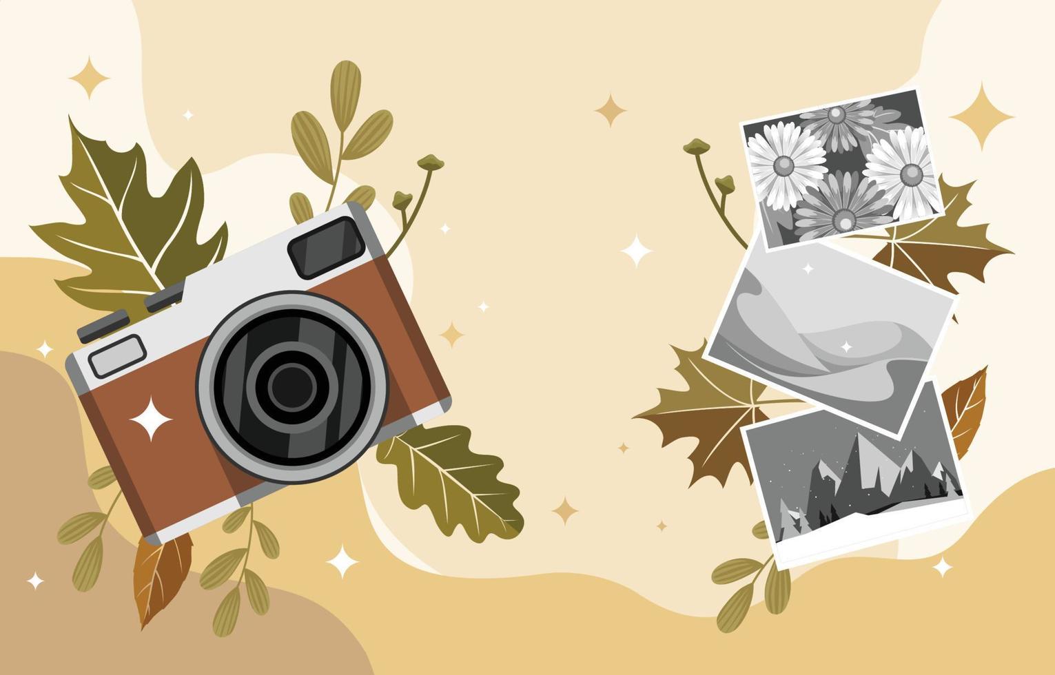 Vintage Camera Photography vector