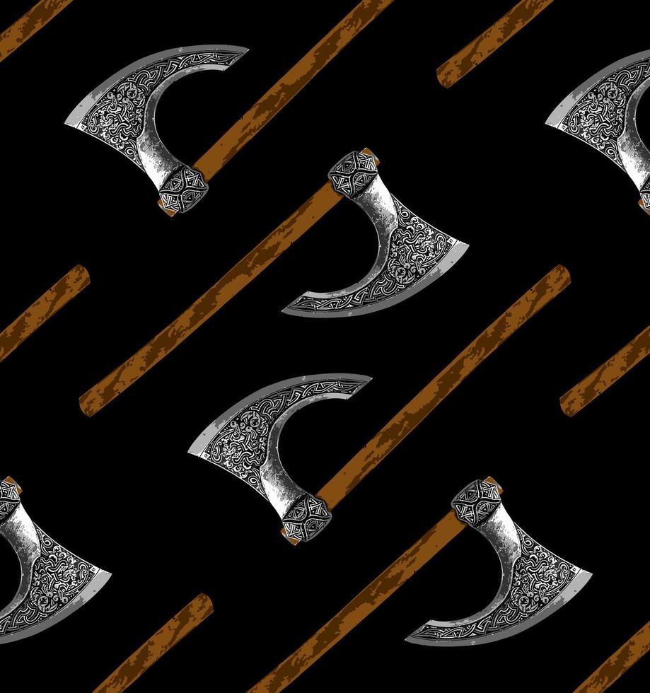 ax pattern on black background vector