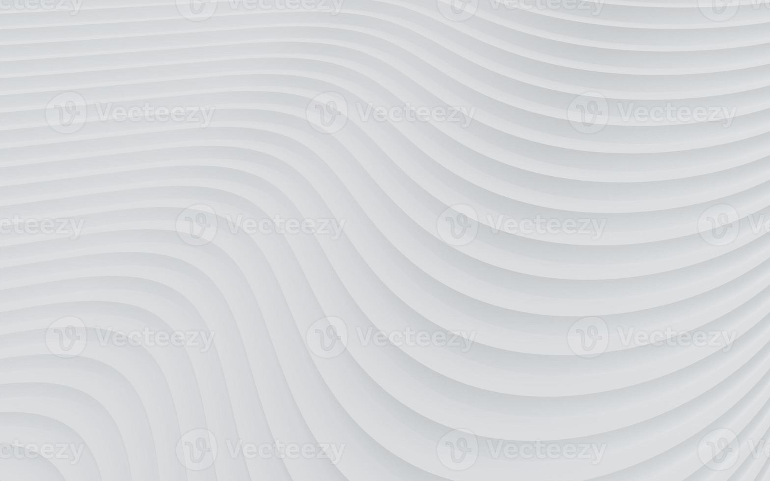 White paper cut abstract background. minimalistic modern design for business presentations. abstract paper poster with wavy layers. 3d rendering. photo
