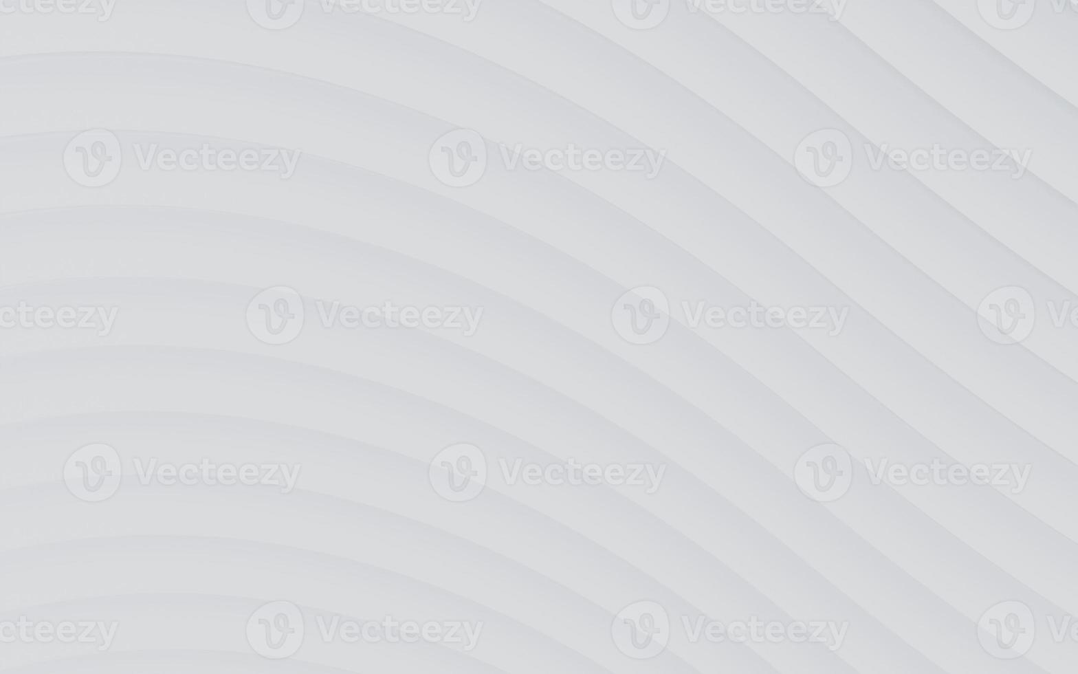 White paper cut abstract background. minimalistic modern design for business presentations. abstract paper poster with wavy layers. 3d rendering. photo
