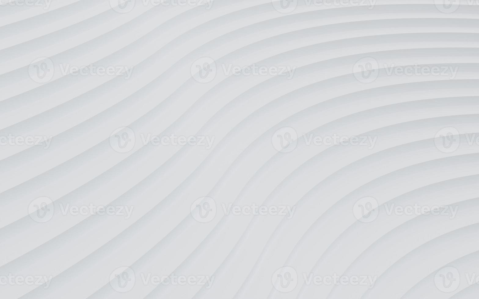 White paper cut abstract background. minimalistic modern design for business presentations. abstract paper poster with wavy layers. 3d rendering. photo