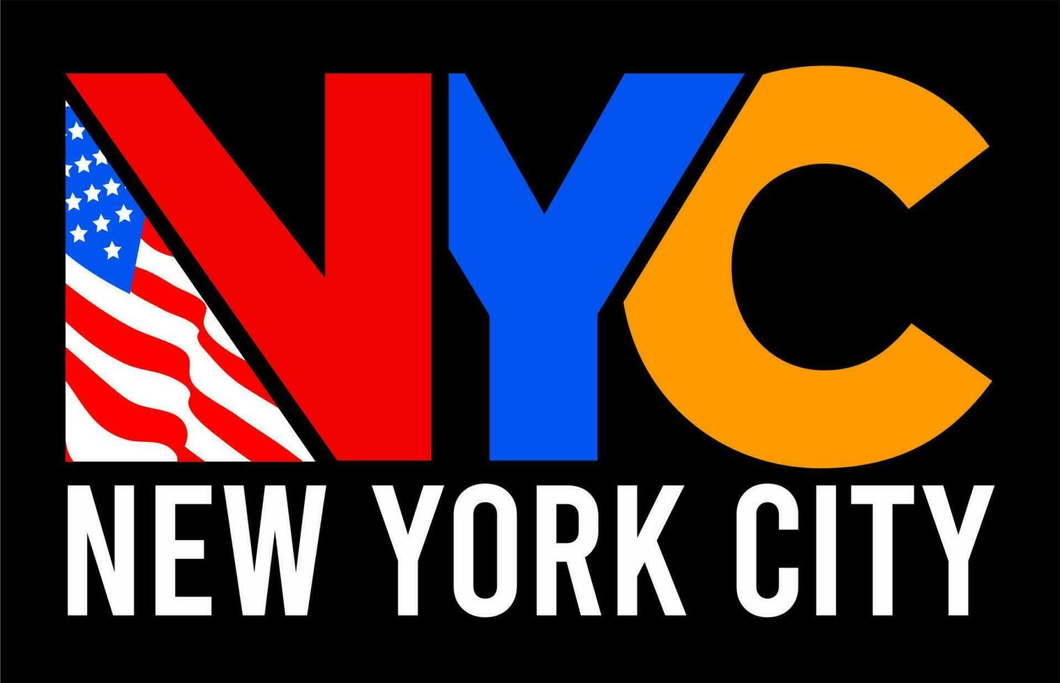 NYC vector for printing