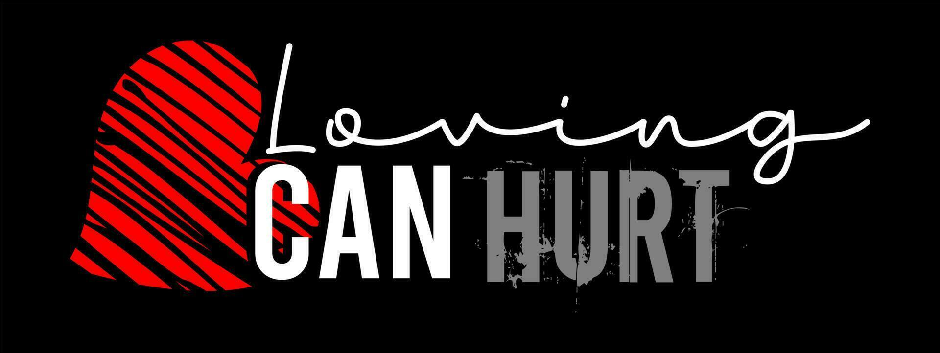 Loving can Hurt Vector