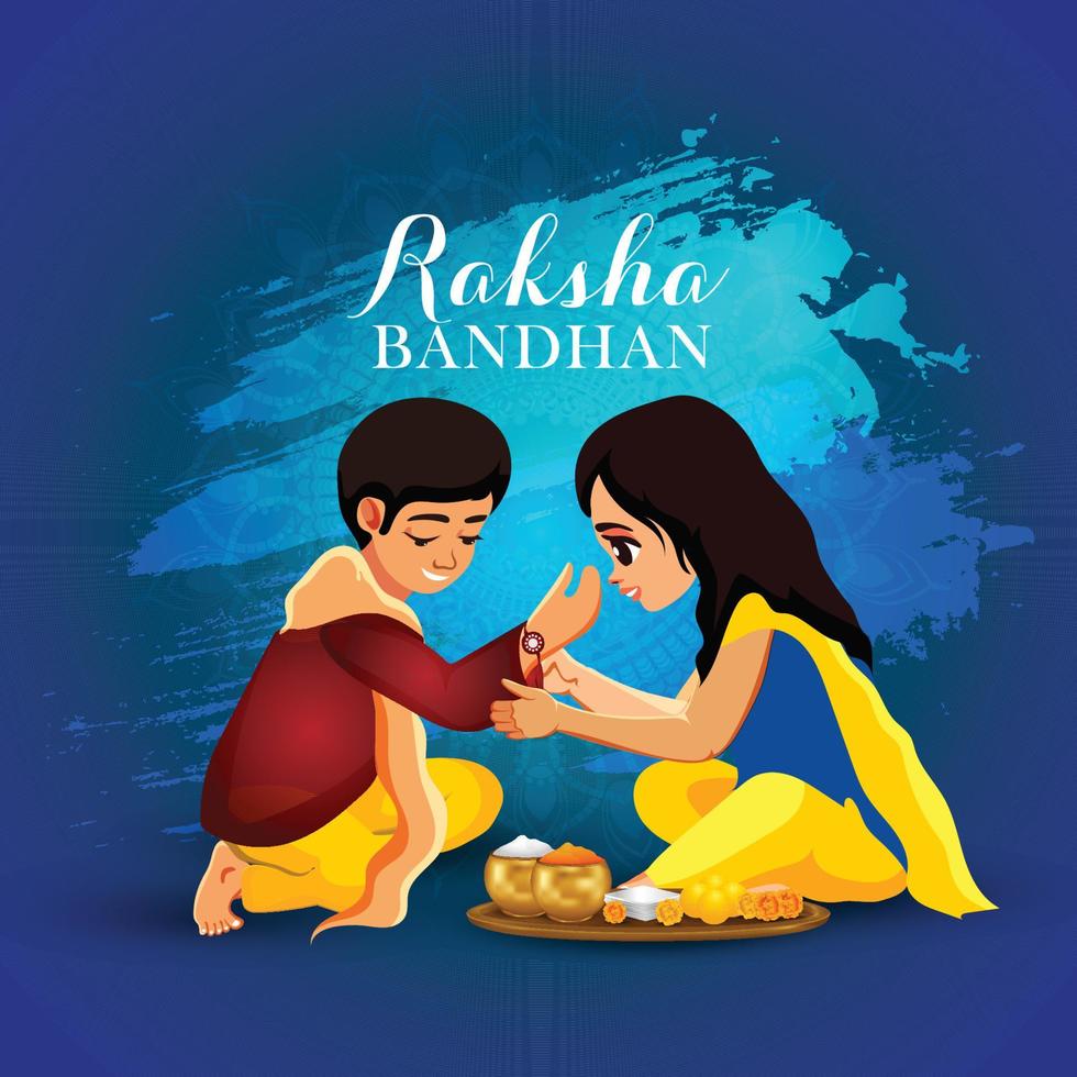 Raksha Bandhan Vector Art, Icons, and Graphics for Free Download