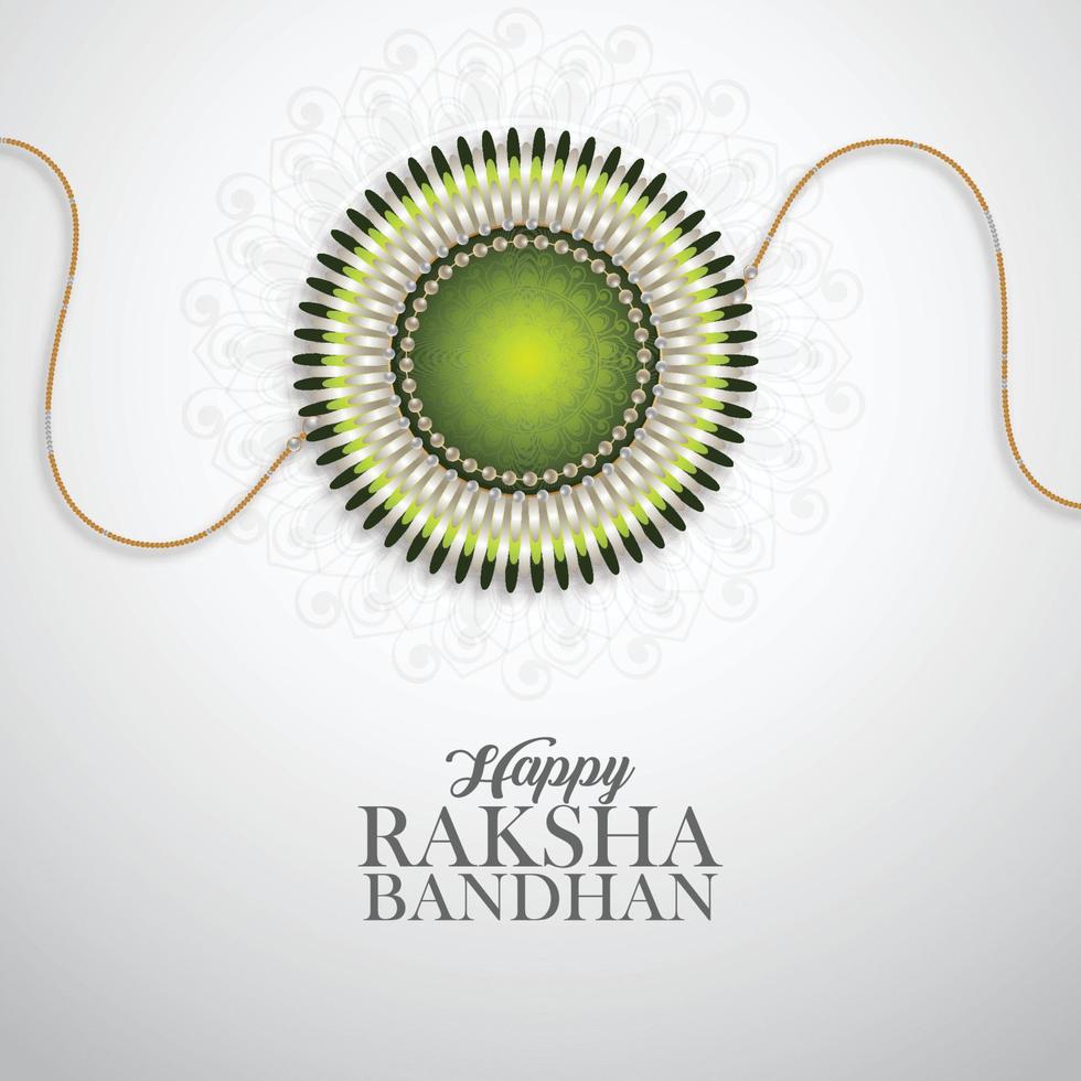 Happy raksha bandhan design concept vector