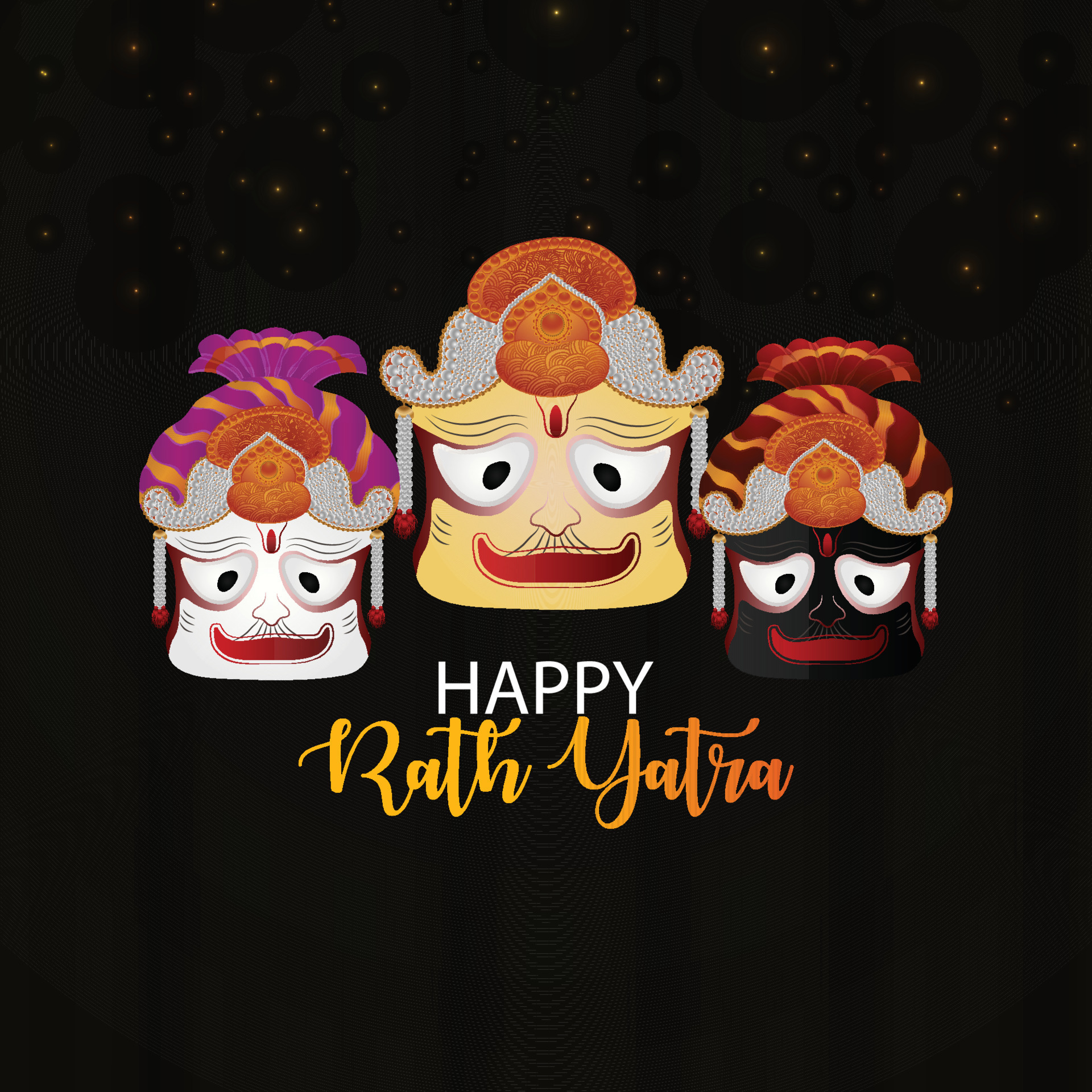 Happy jagannath rath yatra celebration background with vector illustration of lord jagannath balabhadra and subhadra 8670804 Vector Art at Vecteezy Happy jagannath rath yatra celebration background with vector illustration of lord jagannath balabhadra and subhadra 8670804 Vector Art at Vecteezy