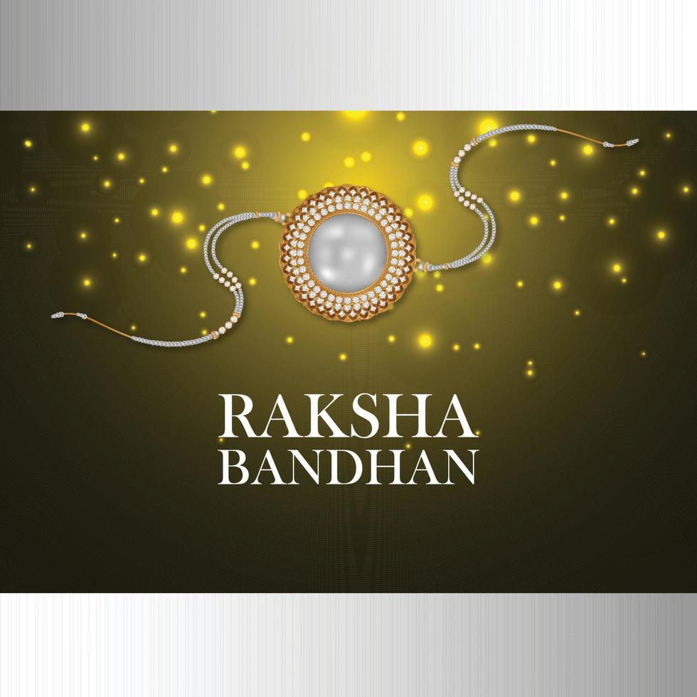 concepto de diseño feliz raksha bandhan vector