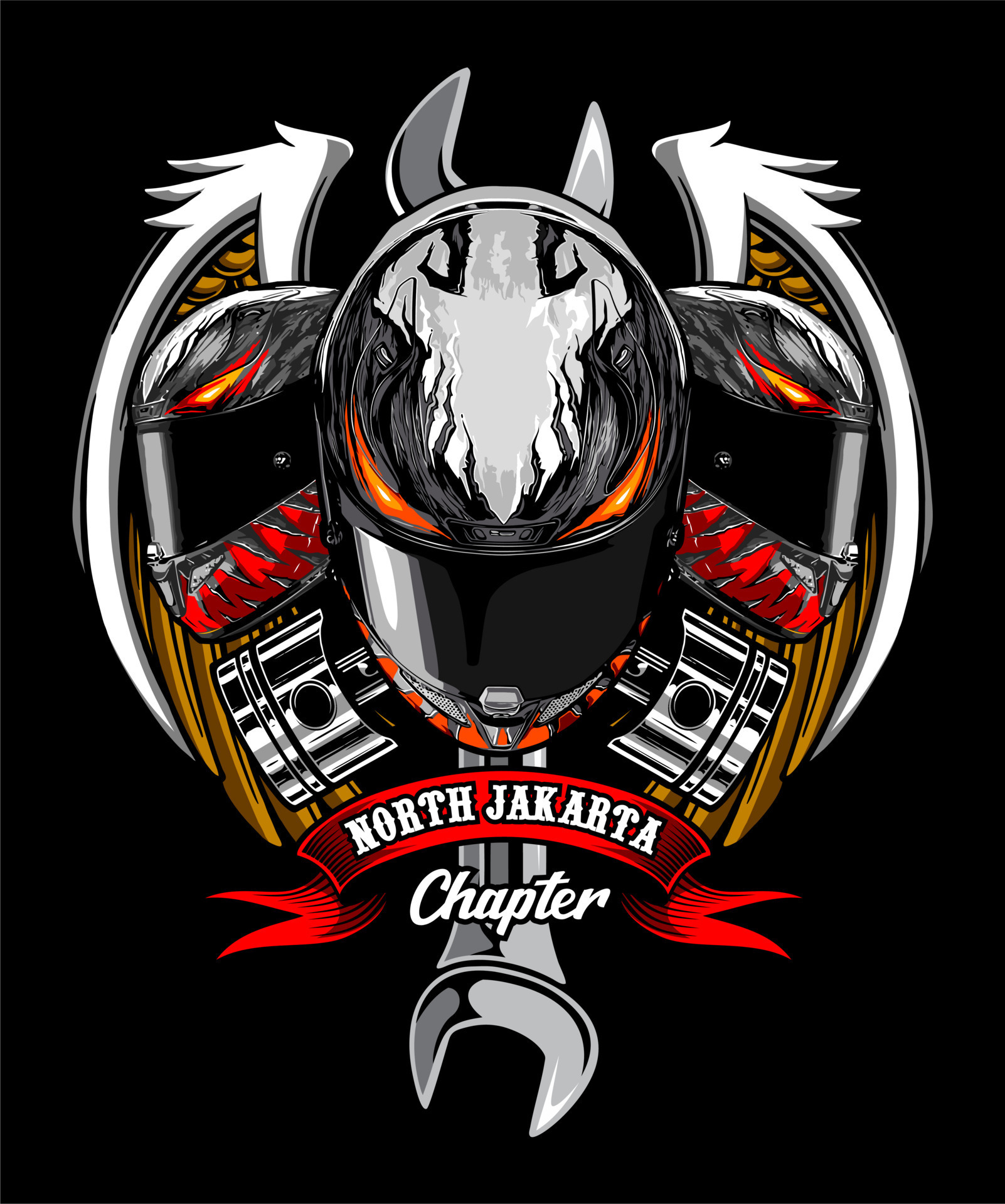 full face helmets 8670838 Vector Art at Vecteezy