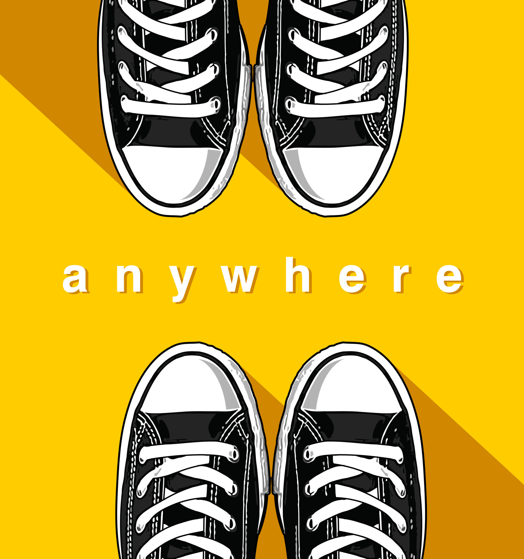 two pairs of shoes