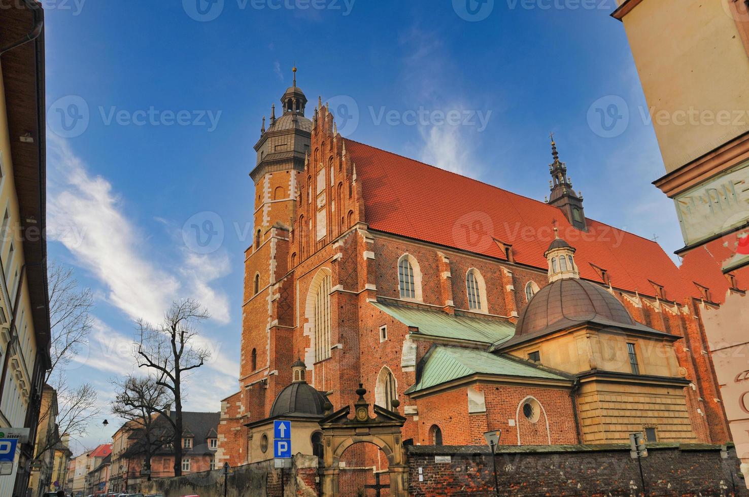 Cathedral in Krakow of Poland photo