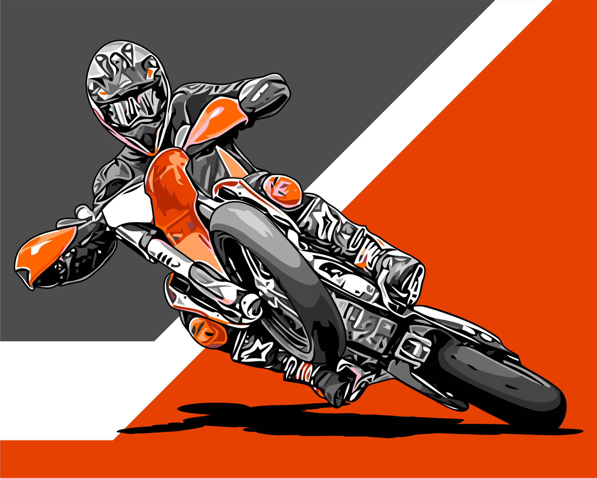 supermoto rider is 8671702 Vector Art at Vecteezy supermoto rider is 8671702 Vector Art at Vecteezy