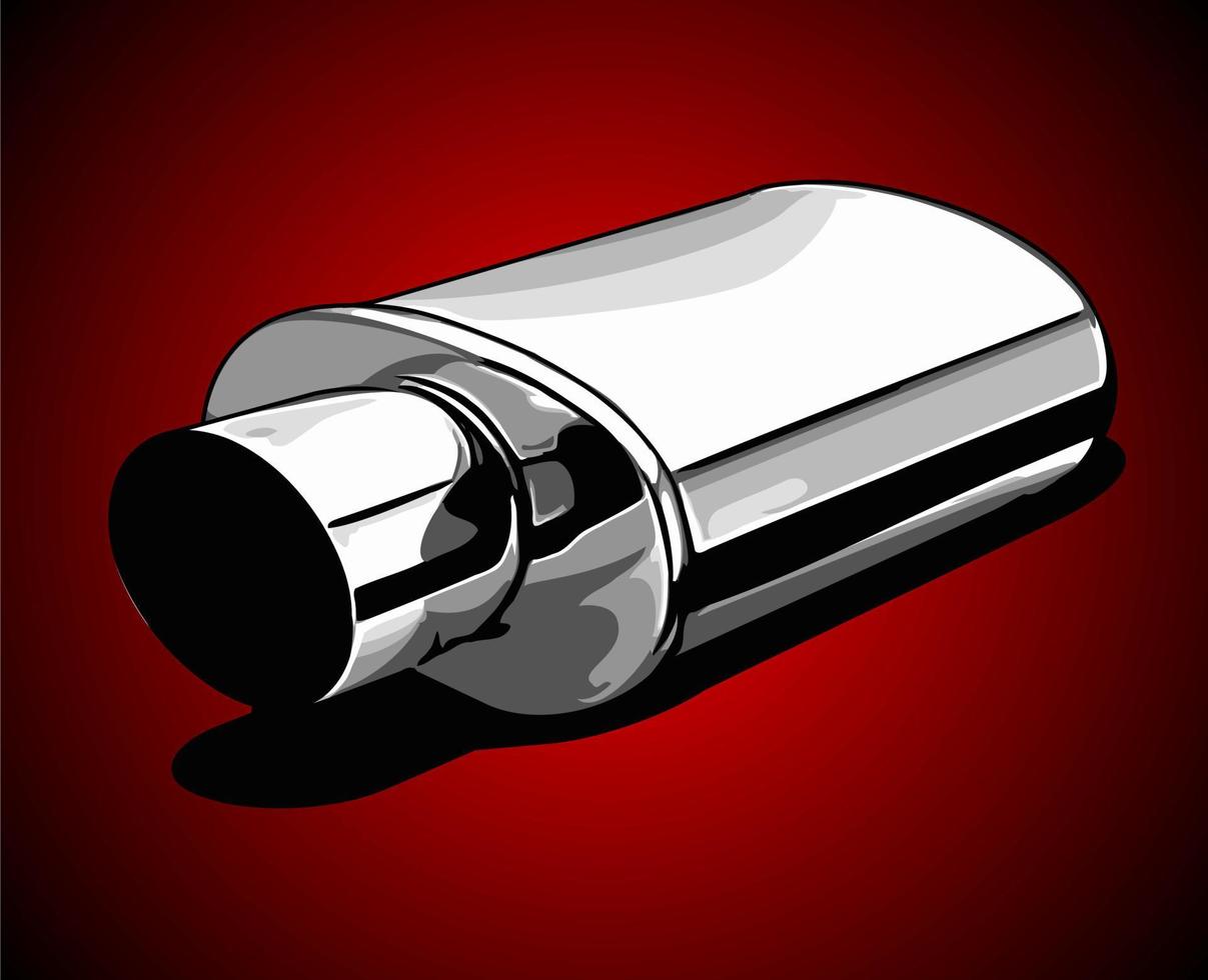 exhaust car racing vector