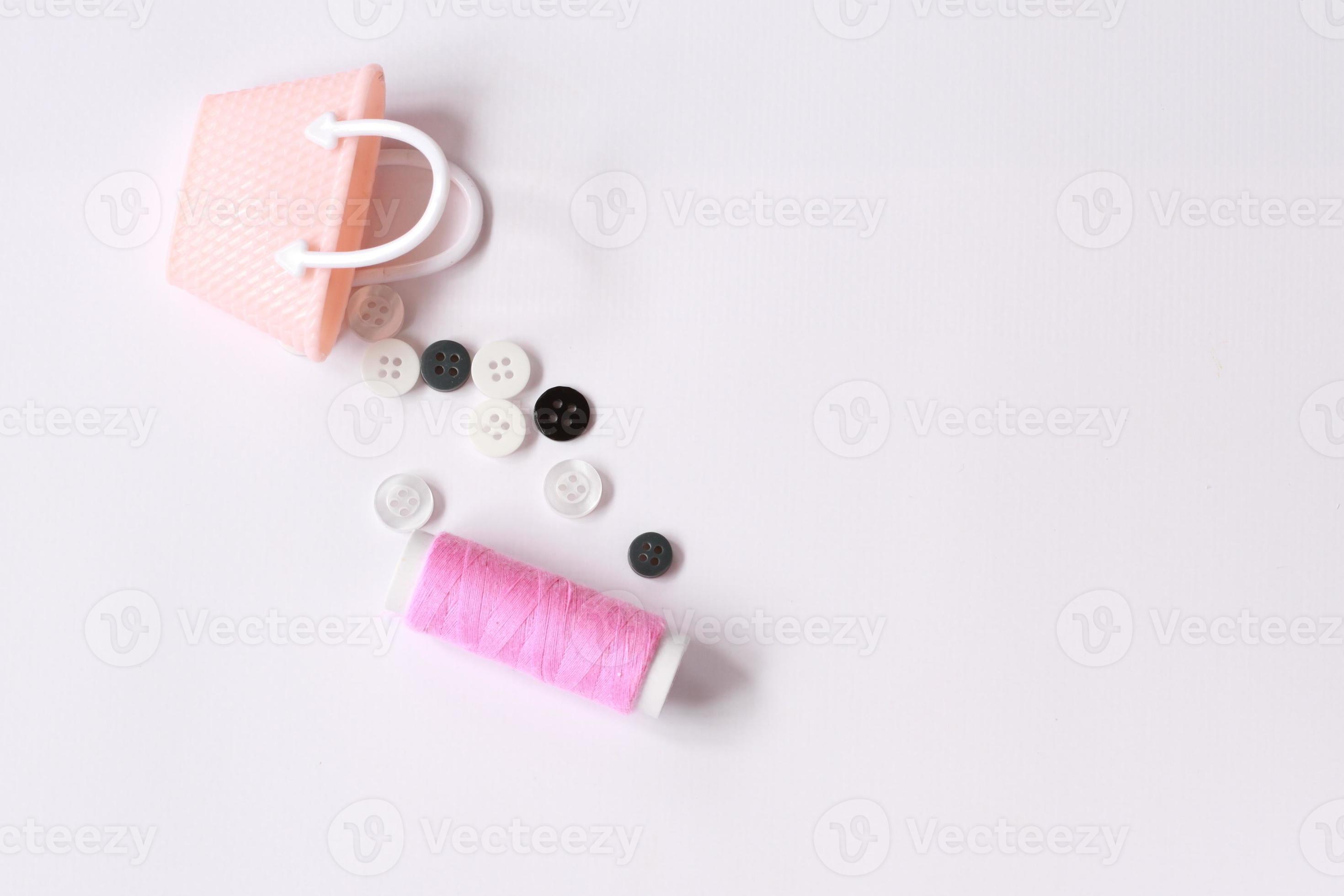 Needles and thread, sewing set with bags 8673541 Stock Photo at Vecteezy
