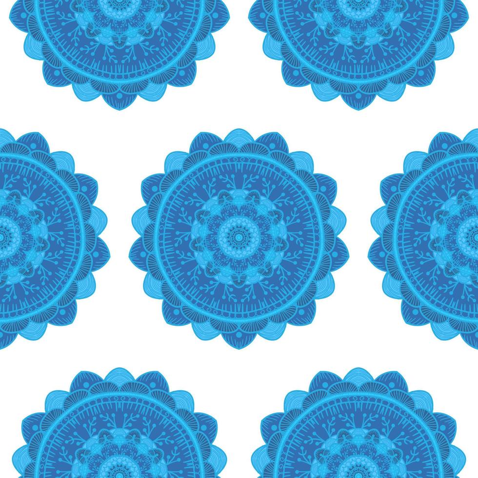 Mandala Seamless Pattern vector