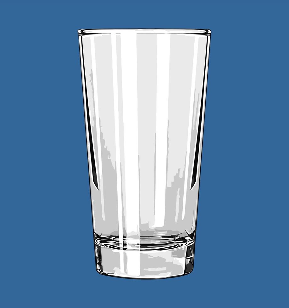 un vector de vaso para beber