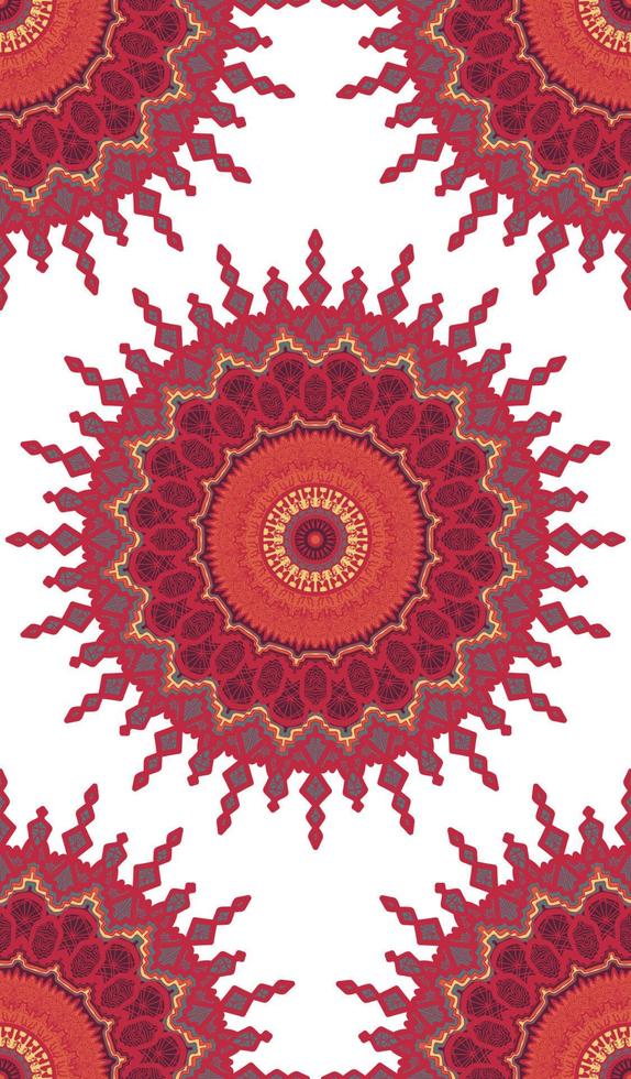 Mandala Seamless Pattern vector